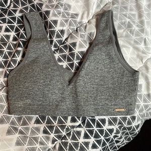 danskin gray bralette